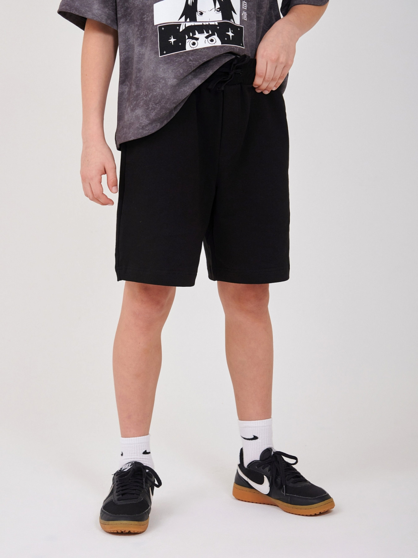 Повседневные шорты SMIL модель smil_112501-1-cernyj Фото