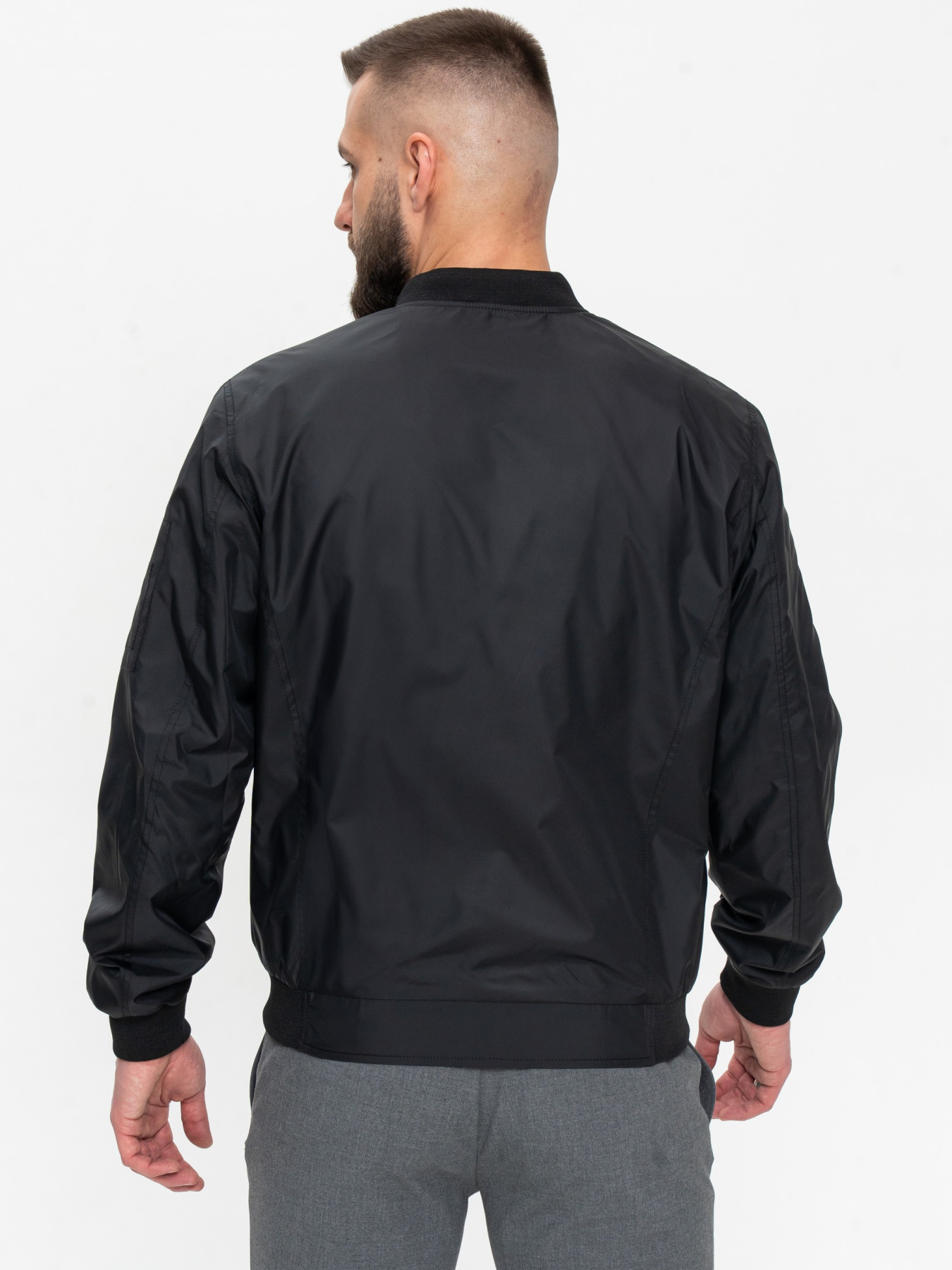 Чоловіча демісезонна вітровка модель 929-V-BLC Фото