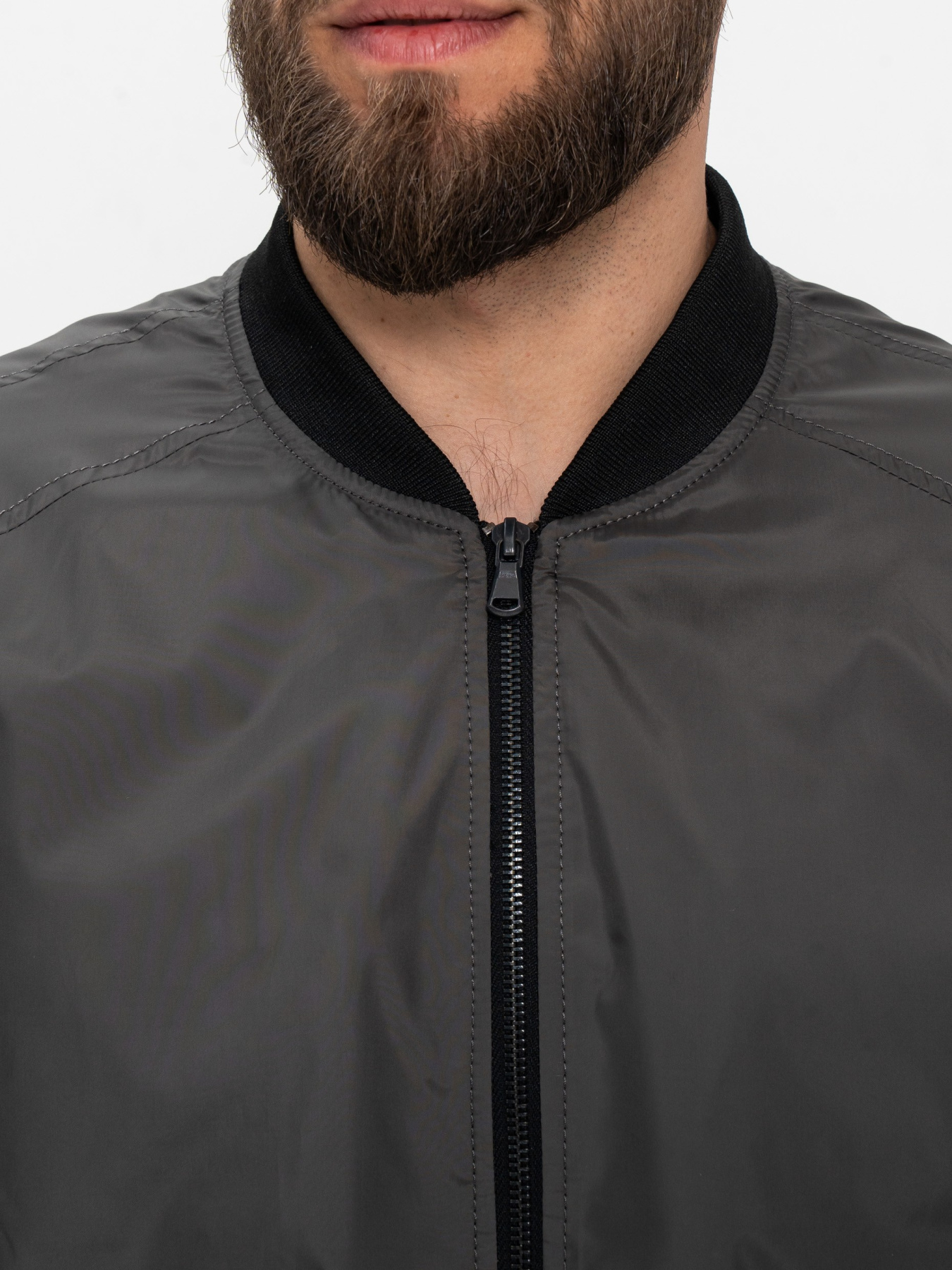 Чоловіча демісезонна вітровка модель 929-V-graphite Фото