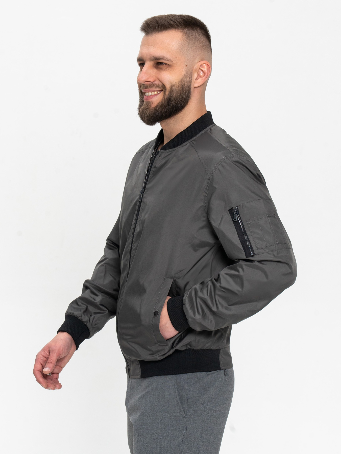 Бомбер D&V couture модель 929-V-graphite Фото