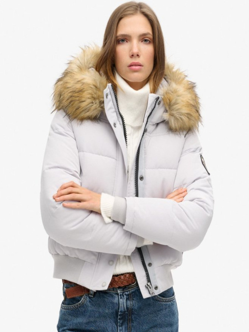 Куртки и дубленки Superdry модель W5011785A-grey Фото