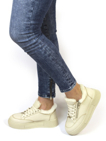 Кеды низкие It-girl модель 271-13_milk Фото