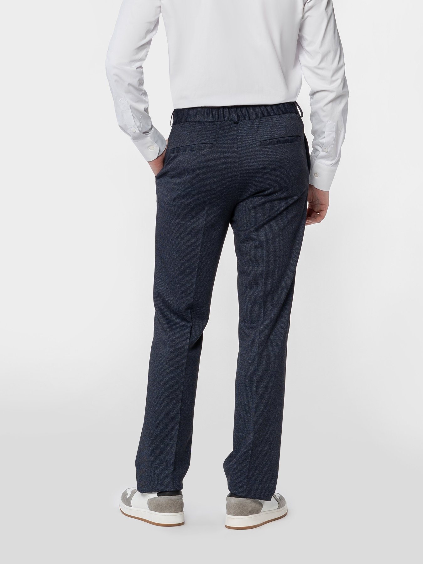 Чоловічі штани M01.04.09.611 Arber сині трикотажні модель M01.04.09.611 Фото