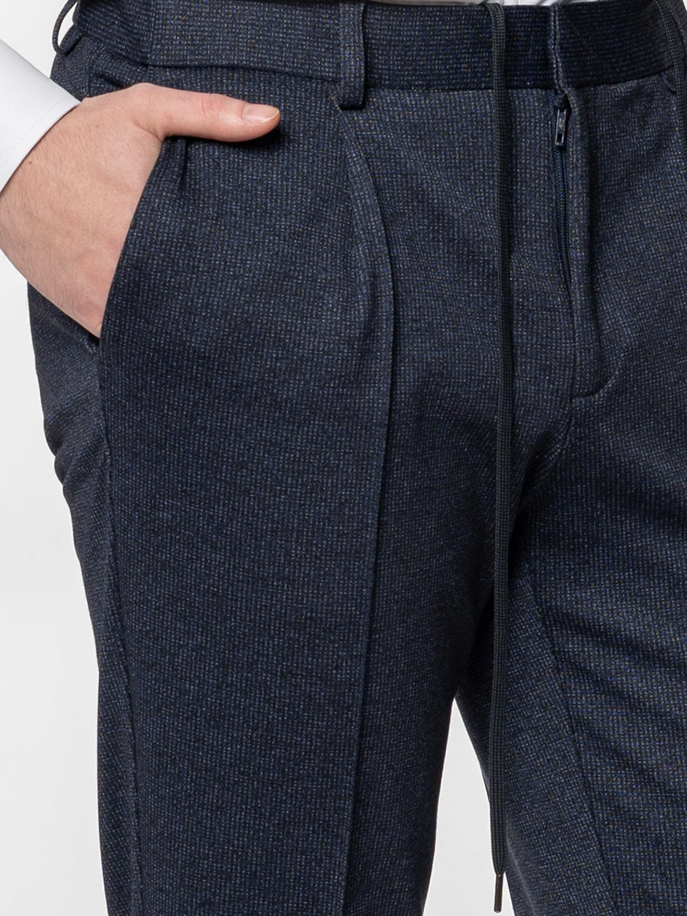 Чоловічі штани M01.04.09.611 Arber сині трикотажні модель M01.04.09.611 Фото