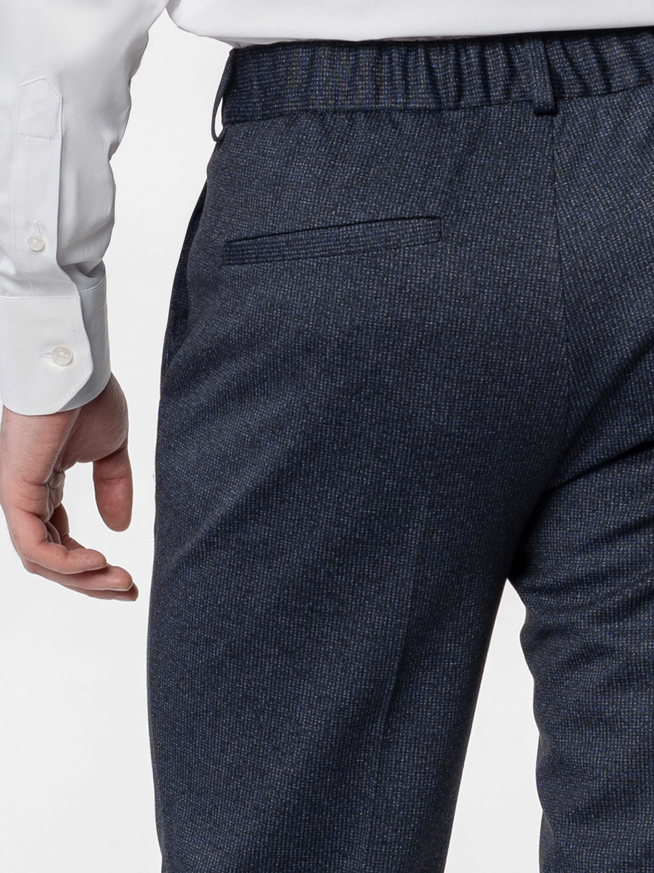 Чоловічі штани M01.04.09.611 Arber сині трикотажні модель M01.04.09.611 Фото