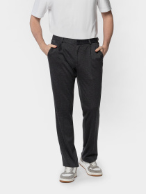 Чоловічі штани M01.08.14.531 Arber темно-сірі трикотажні модель M01.08.14.531 Фото