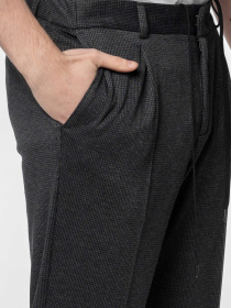 Чоловічі штани M01.08.14.531 Arber темно-сірі трикотажні модель M01.08.14.531 Фото