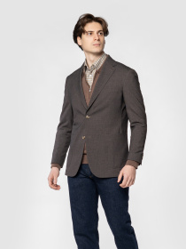 Піджак чоловічий M02.02.38.611 Arber коричневий модель M02.02.38.611 Фото