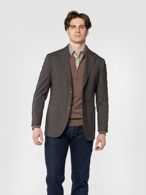 Пиджак мужской M02.02.38.611 Arber коричневый модель M02.02.38.611 Фото