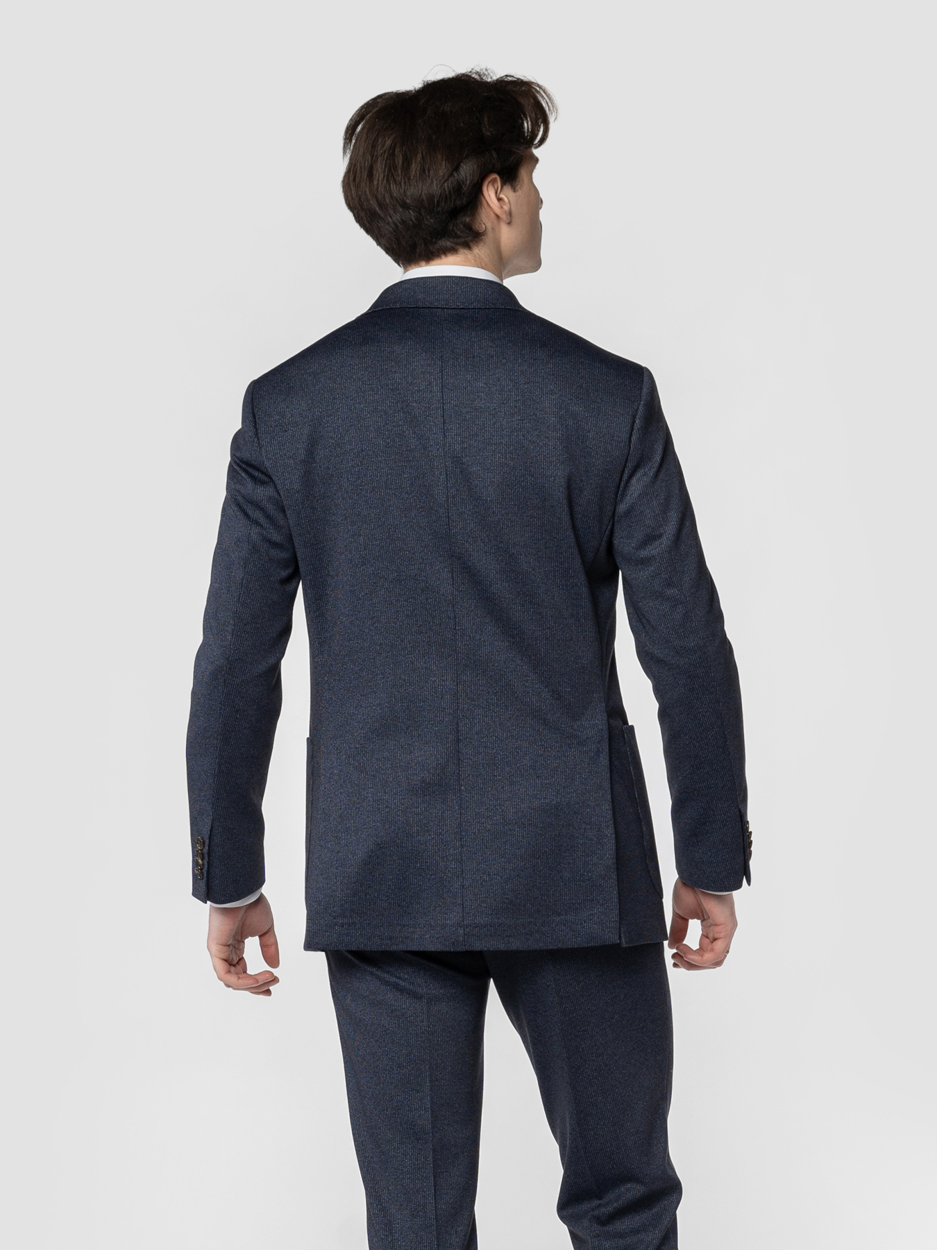 Піджак чоловічий M02.04.09.611 Arber синій трикотажний модель M02.04.09.611 Фото