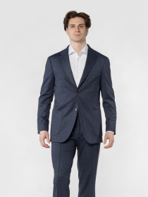 Піджак чоловічий M02.04.09.611 Arber синій трикотажний модель M02.04.09.611 Фото