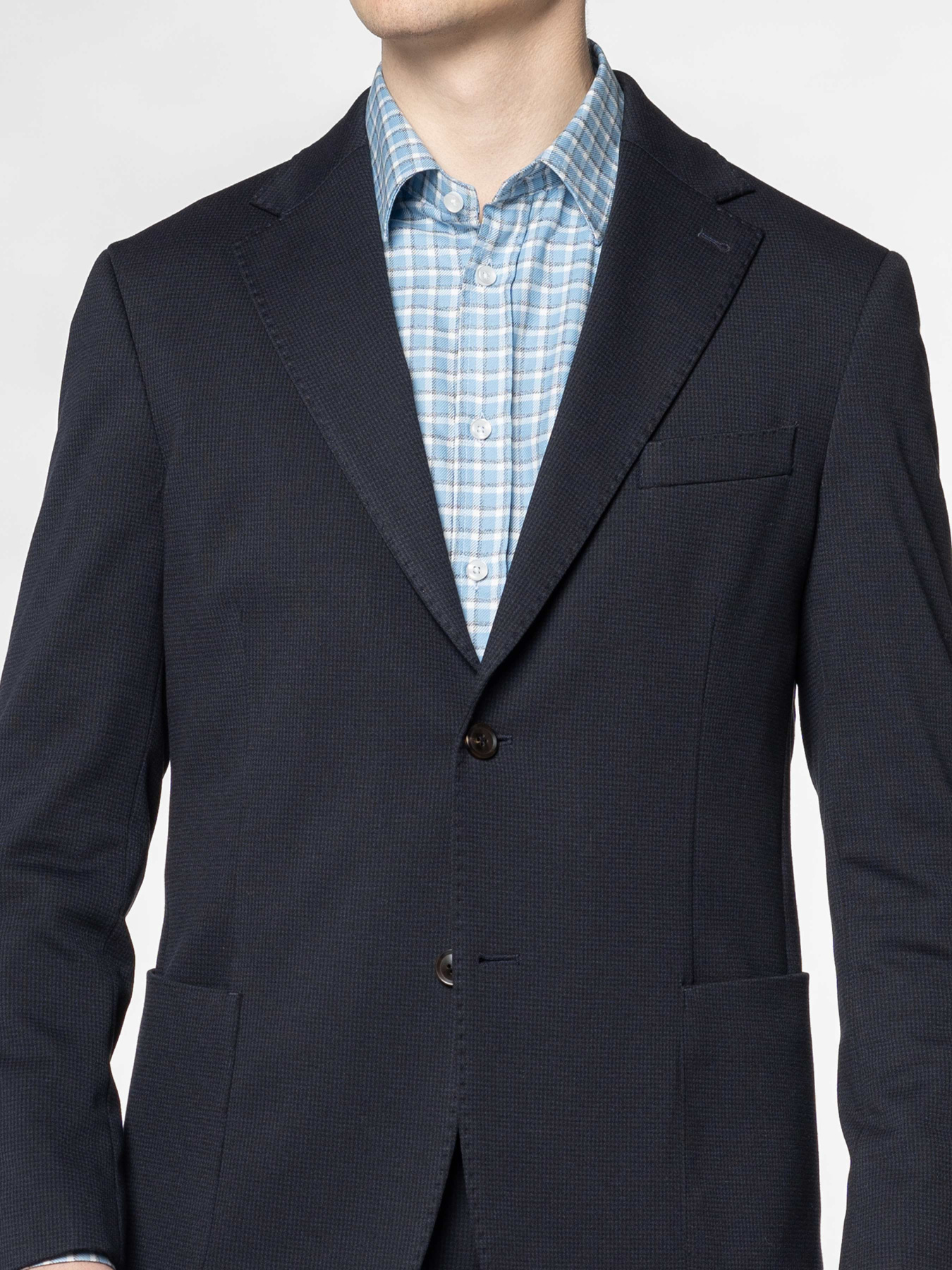 Піджак чоловічий M02.05.09.611 Arber синій трикотажний модель M02.05.09.611 Фото