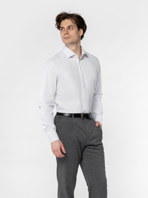 Сорочка чоловіча M05.01.00.611 Arber біла бавовняна модель M05.01.00.611 Сорочка чоловіча M05.01.00.611 Arber біла бавовняна модель M05.01.00.611 Фото