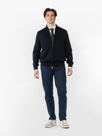 Кофта мужская M10.56.02.531 Arber черная с добавлением шерсти модель M10.56.02.531 Фото