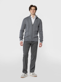 Кофта мужская M10.71.12.531 Arber серая с добавлением шерсти модель M10.71.12.531 Фото