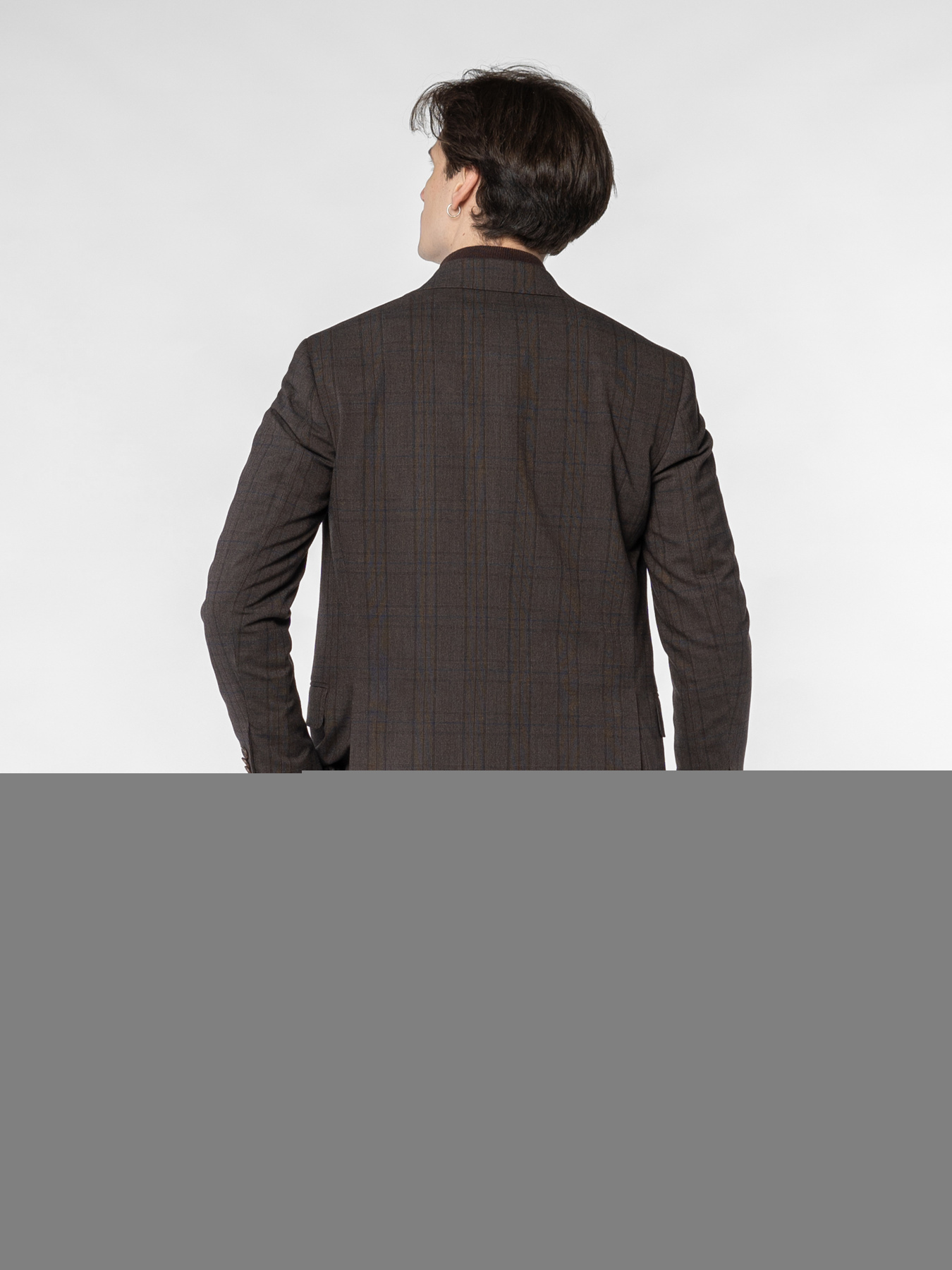 Мужской пиджак M32.03.38.531 Arber коричневый в клетку модель M32.03.38.531 Фото