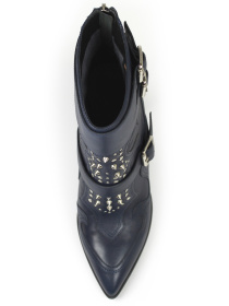 Бoтильоны It-girl модель 2673P-7-2blue Фото