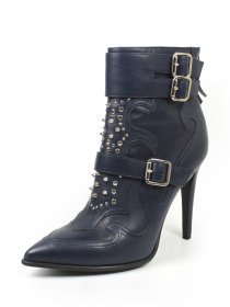 Бoтильоны It-girl модель 2673P-7-2blue Фото