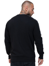 Свитшот чорный мужской модель 117852 Фото