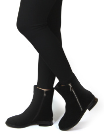 Жіночі зимові черевики з натуральної замші модель 6602-BZ7AM-02 Фото