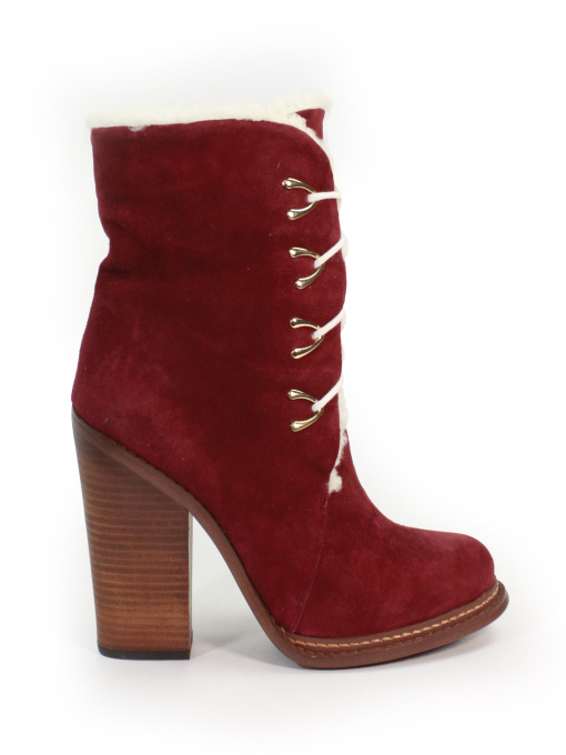 Зимові замшеві ботильйони модель DM1126-13-AM Зимові замшеві ботильйони модель DM1126-13-AM Фото