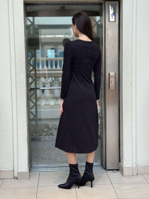 Платье миди CAT ORANGE модель 5831 Платье миди CAT ORANGE модель 5831 Фото