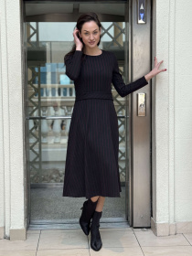 Платье миди CAT ORANGE модель 5831 Платье миди CAT ORANGE модель 5831 Фото