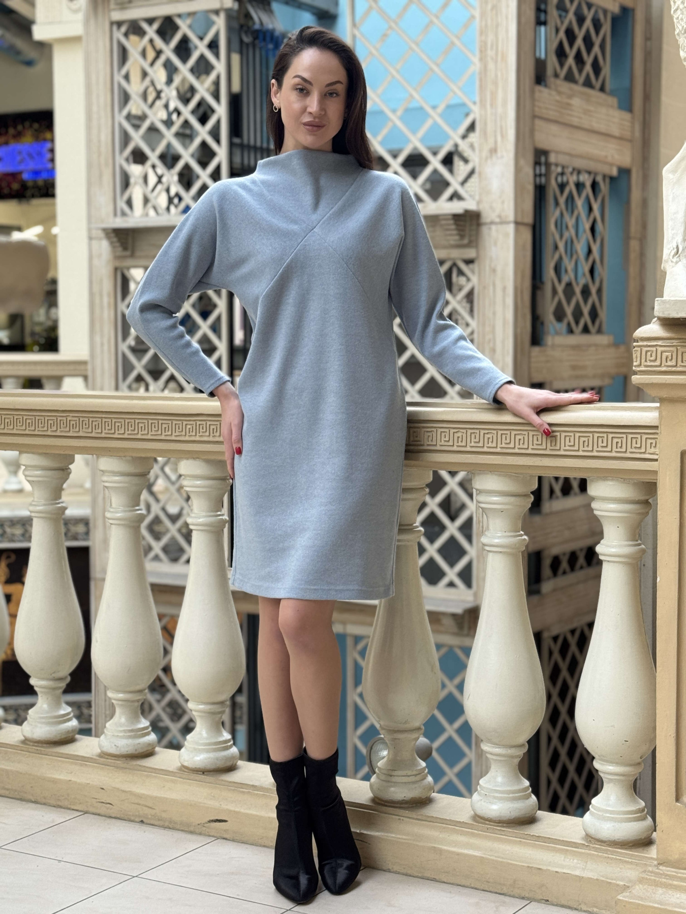 Платье миди CAT ORANGE модель 5833 Фото