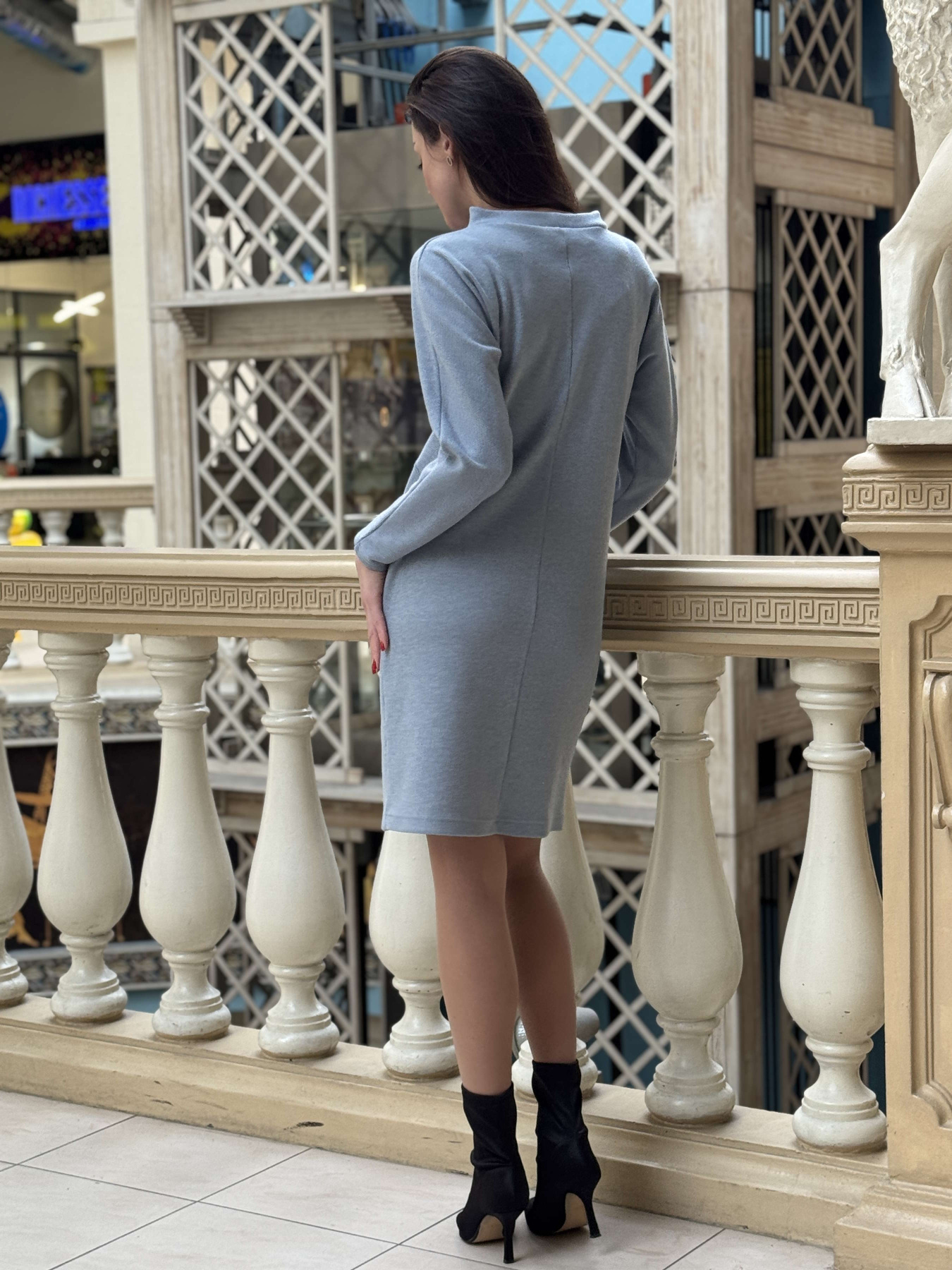 Платье миди CAT ORANGE модель 5833 Фото