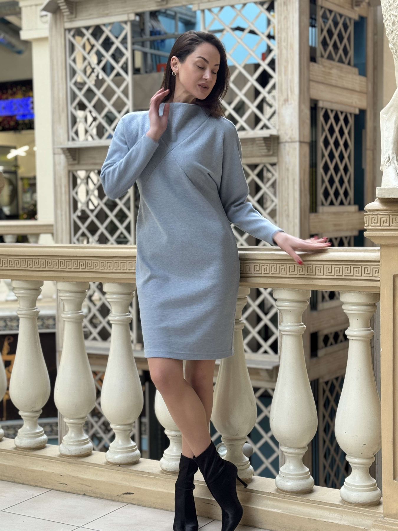 Платье миди CAT ORANGE модель 5833 Фото