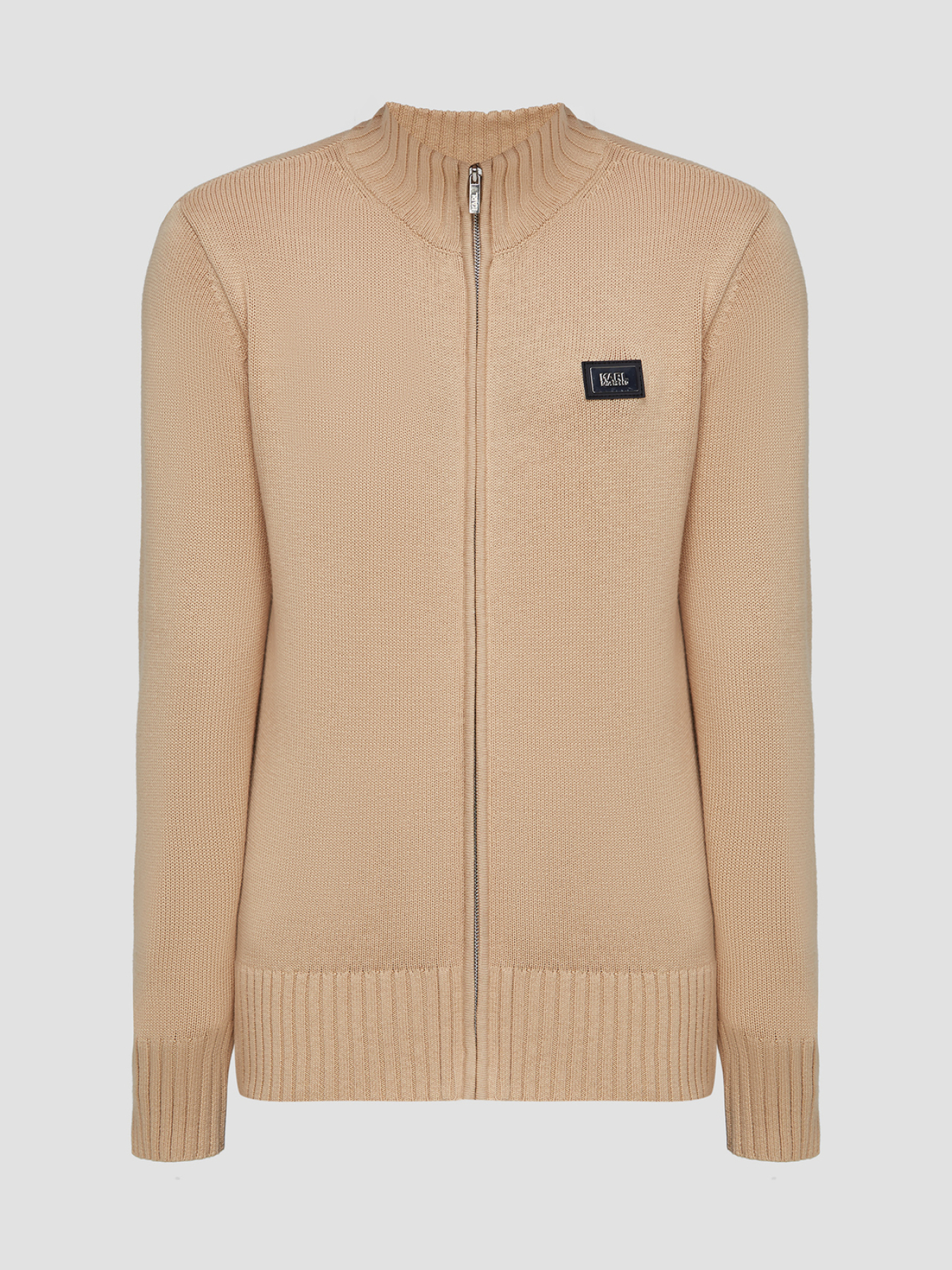 Чоловічий бежевий вовняний кардиган модель 534305.655046;410 Фото