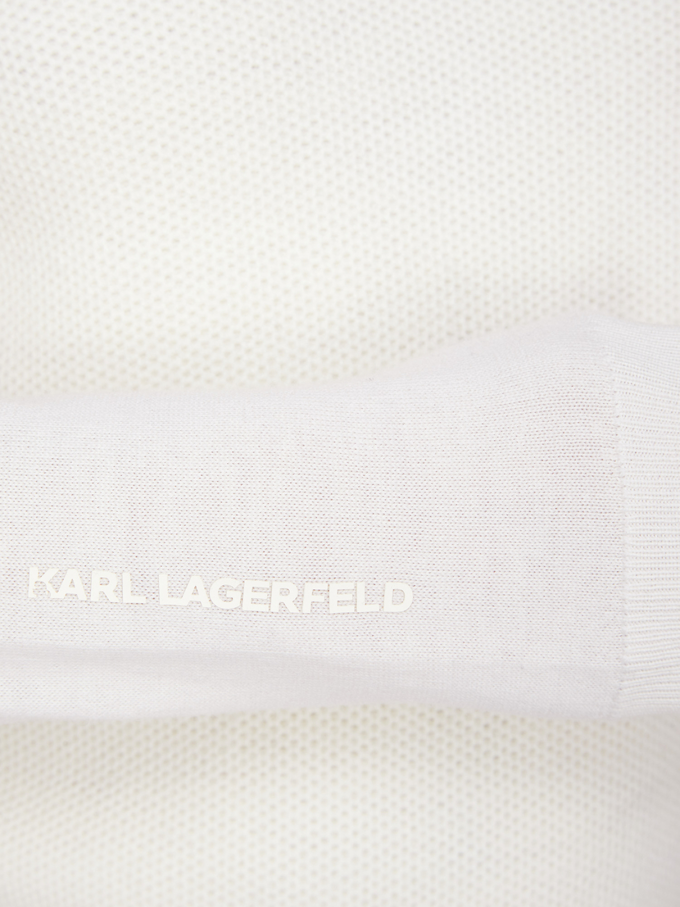 Мужской белый шерстяной гольф модель 534399.655009;80 Фото