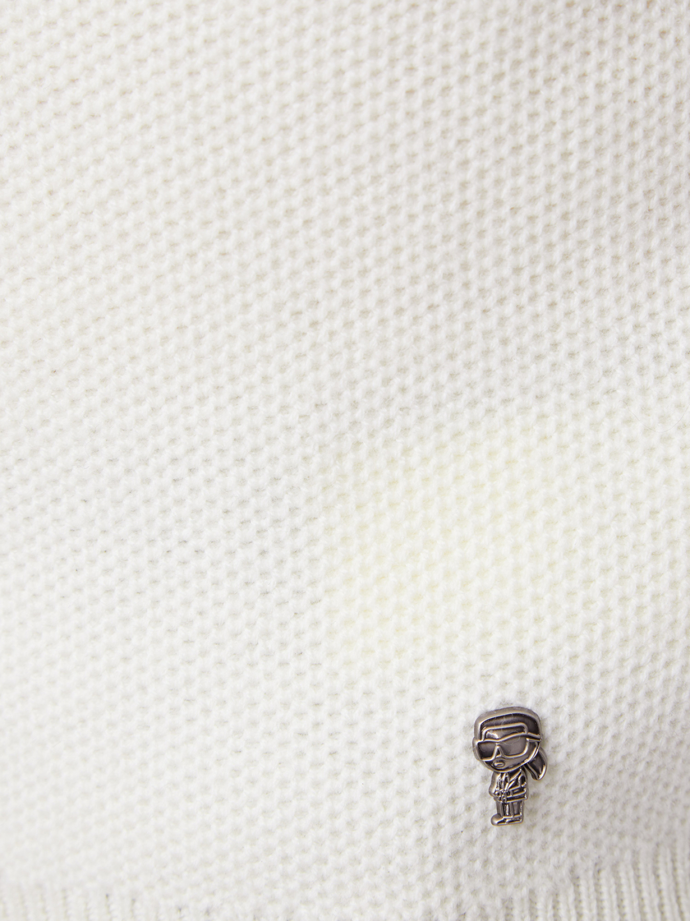 Мужской белый шерстяной гольф модель 534399.655009;80 Фото