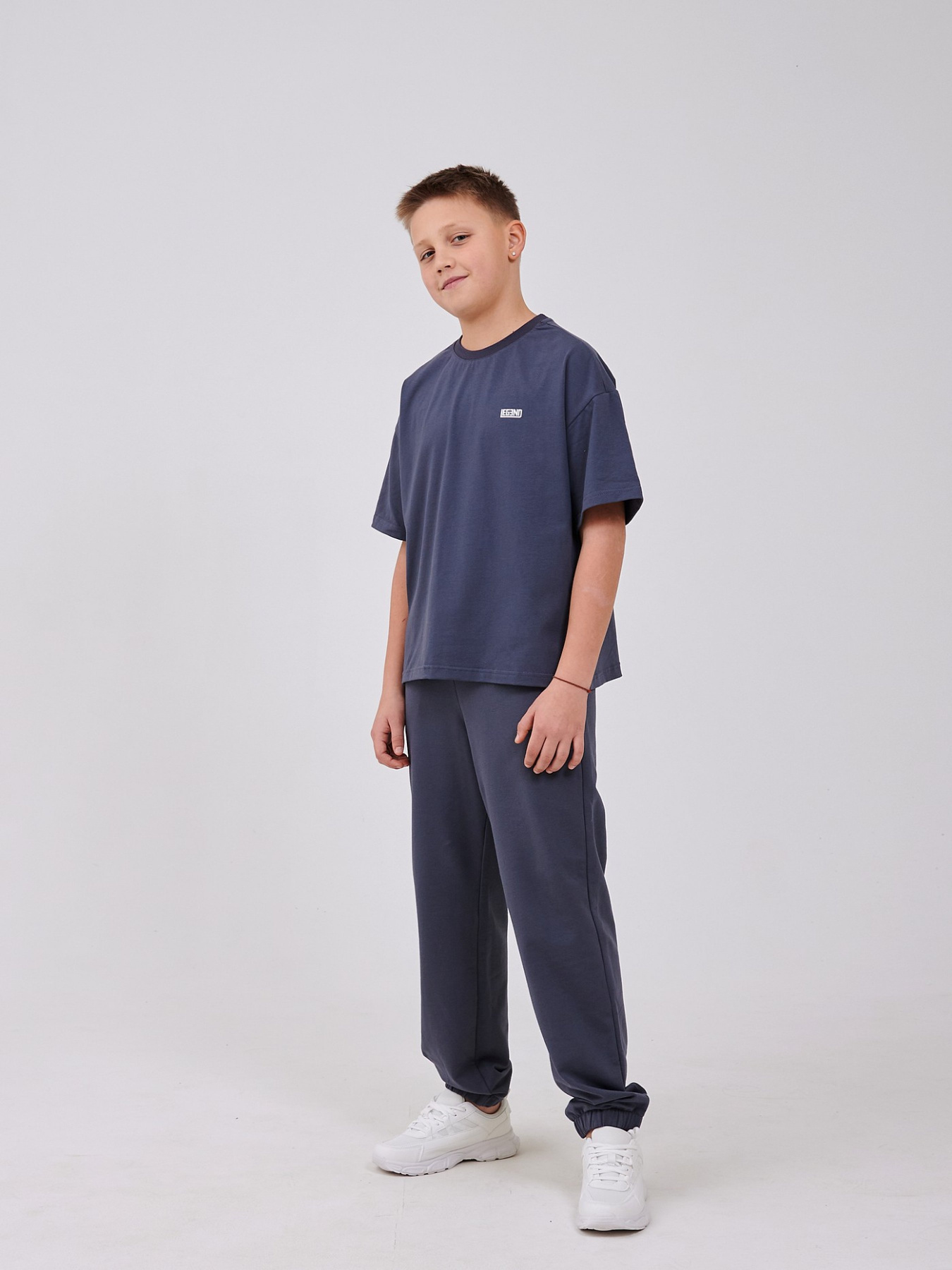 Футболка SMIL Темно-сірий модель smil_110924-1-temno-seryj Фото