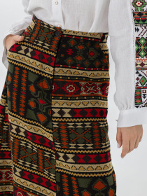 Спідниця міді Едельвіка модель 751-25-00 Фото