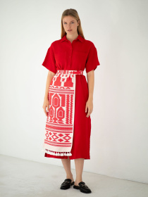 Ремень-корсет Едельвіка модель 215-25-00red Фото