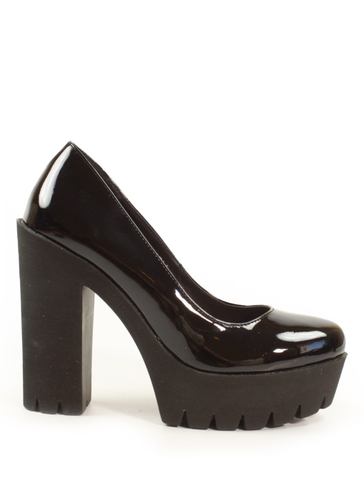 Эффектные туфли с глянцевым верхом модель A151-X194 Фото