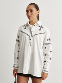 Вышитая рубашка модель RM4294-10-25DB Фото