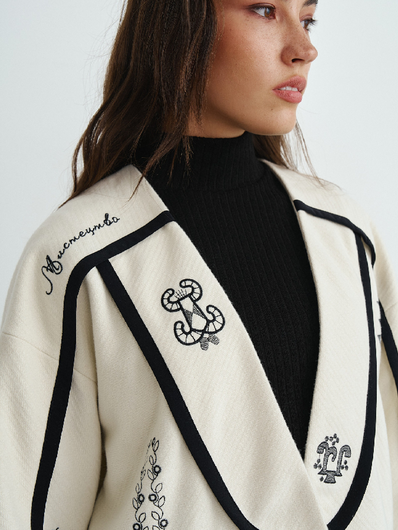 Пальто-кардиган модель RM4303-10-25CT Фото