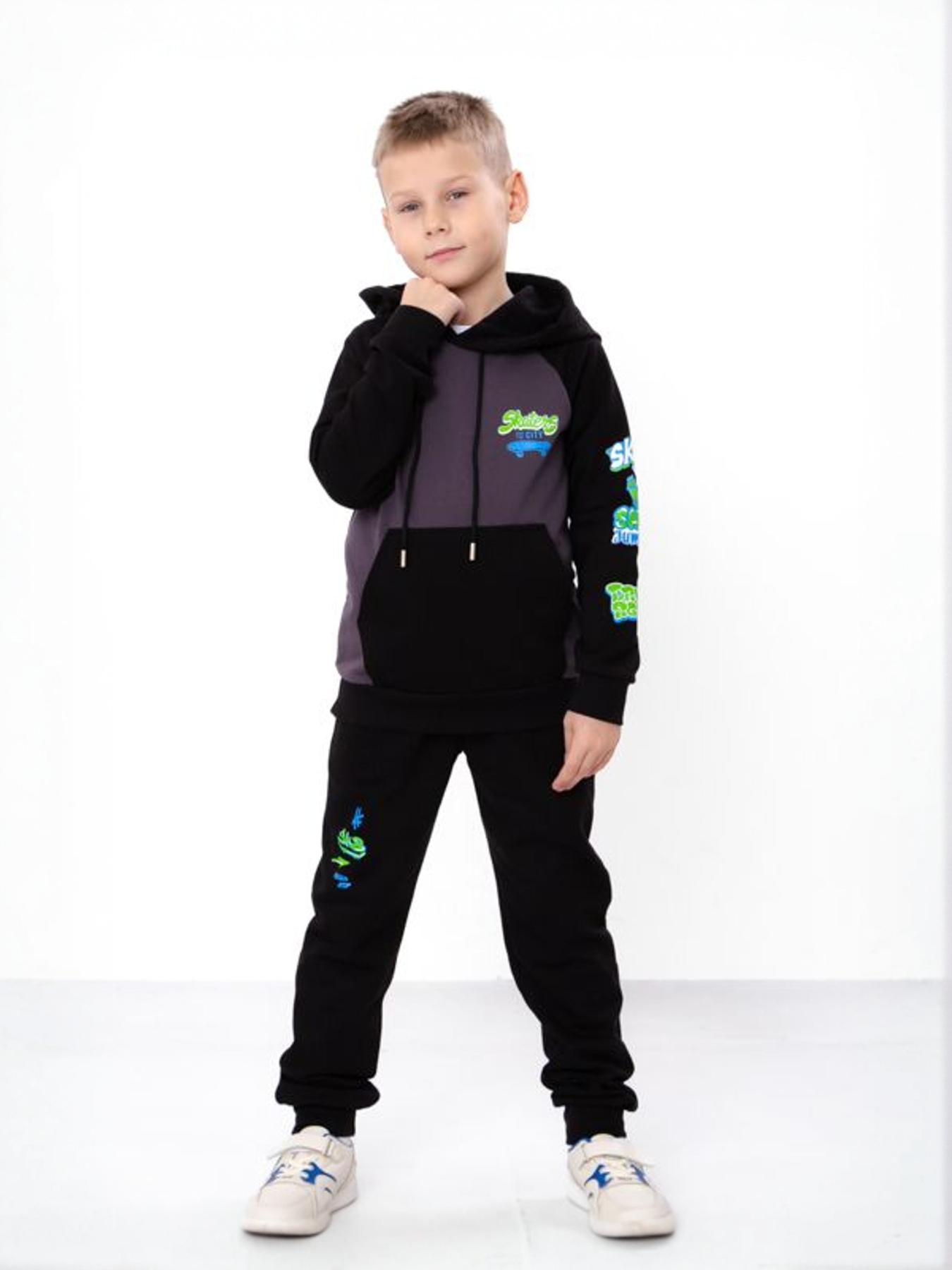 Повседневный костюм Носи своє модель 6228-023-33-4-1-chornij-nzhir Фото