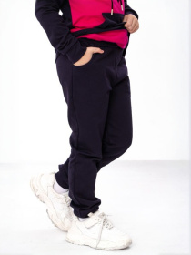 Повседневный костюм Носи своє модель 6228-023-33-5-1-chornilxno-sinj-svtlo-malinovij Фото