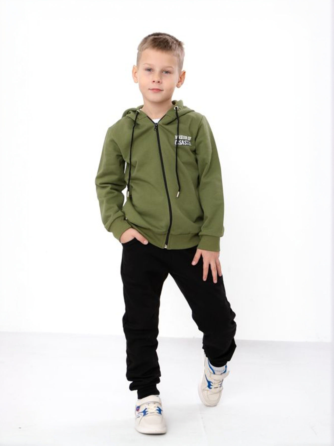 Спортивный костюм Носи своє модель 6018-023-33-9-temno-fstashkovij-garfield Фото