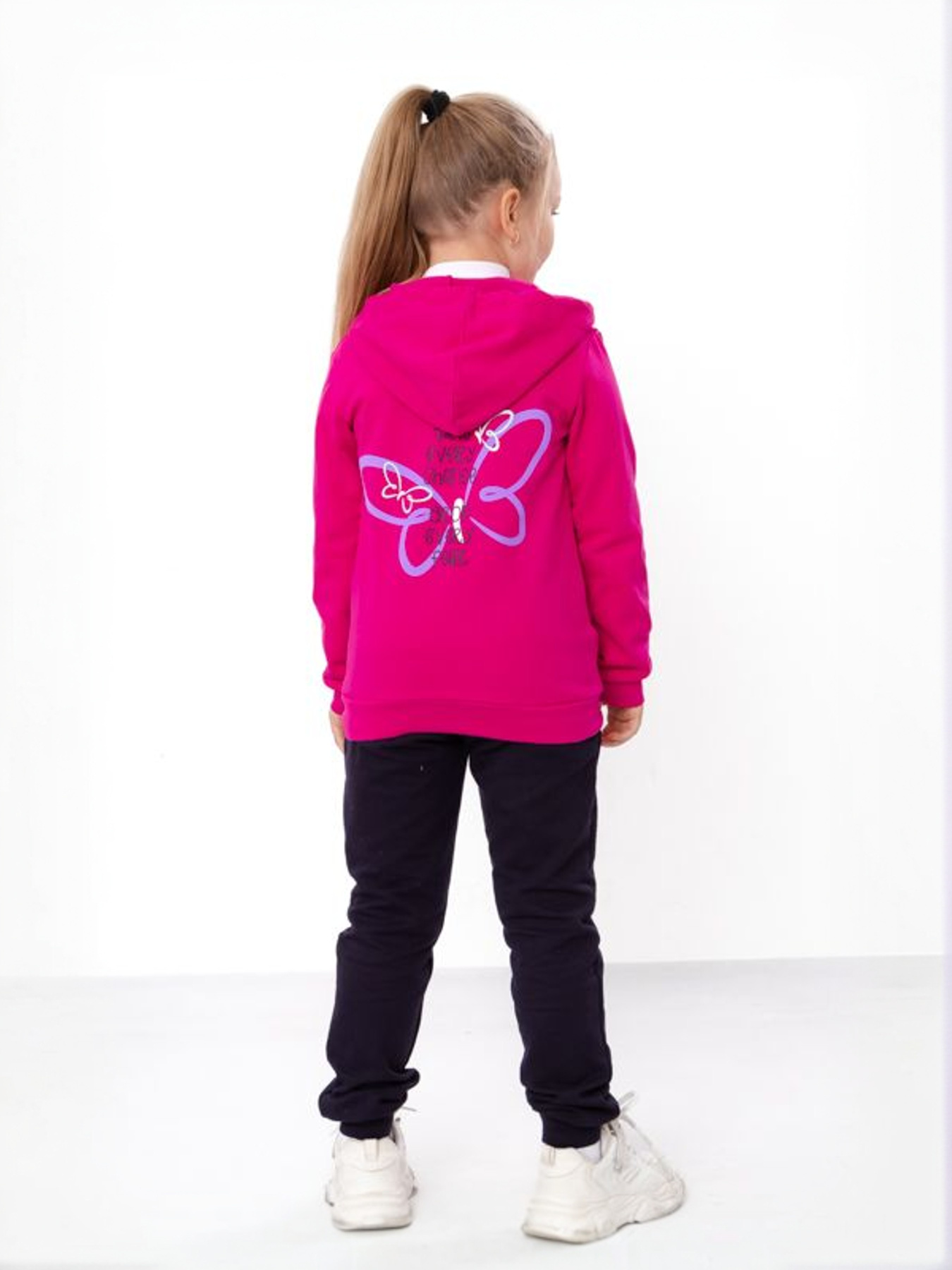 Спортивний костюм Носи своє модель 6018-023-33-5-svtlo-malinovij-meteliki Фото