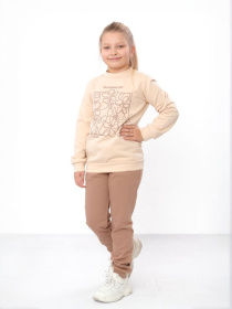 Спортивный костюм Носи своє модель 6063-023-33-7-kremovij-kava Фото