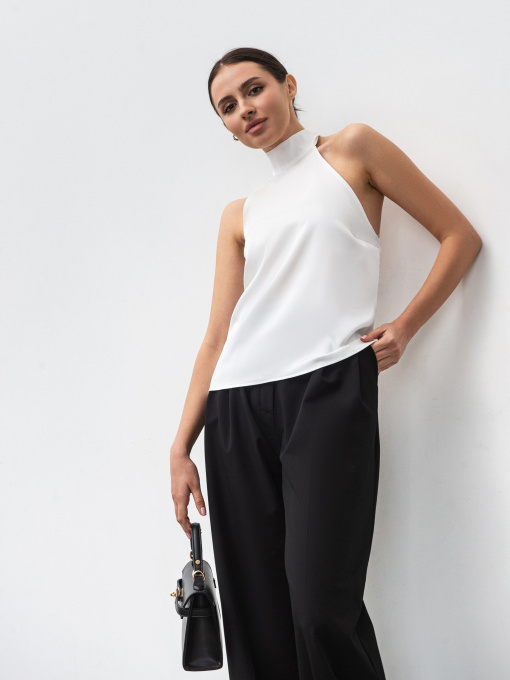 Сатин топ ROMASHKA модель 204029904073 Фото