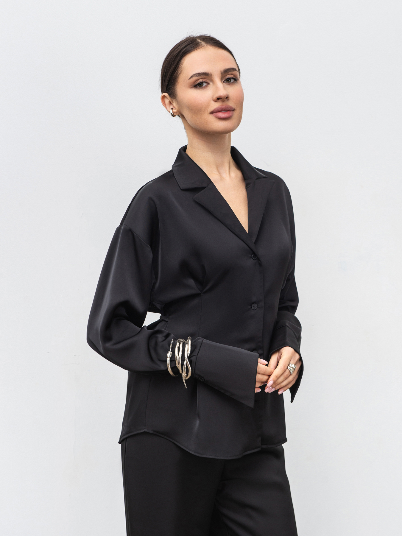 Рубашка повседневная Romashka Моун модель 201027305101 Фото