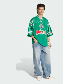 Широкие джинсы Adidas модель KE0112 Широкие джинсы Adidas модель KE0112 Фото