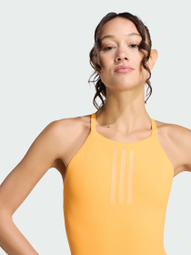 Купальник 3-STRIPES HIGH NECK 2-WAY STRAPS PEACHSOFT модель JZ5825 Фото