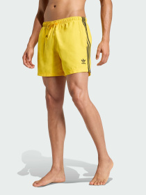 Плавательные шорты Adicolor 3-Stripes 5-Inch модель JZ8473 Фото