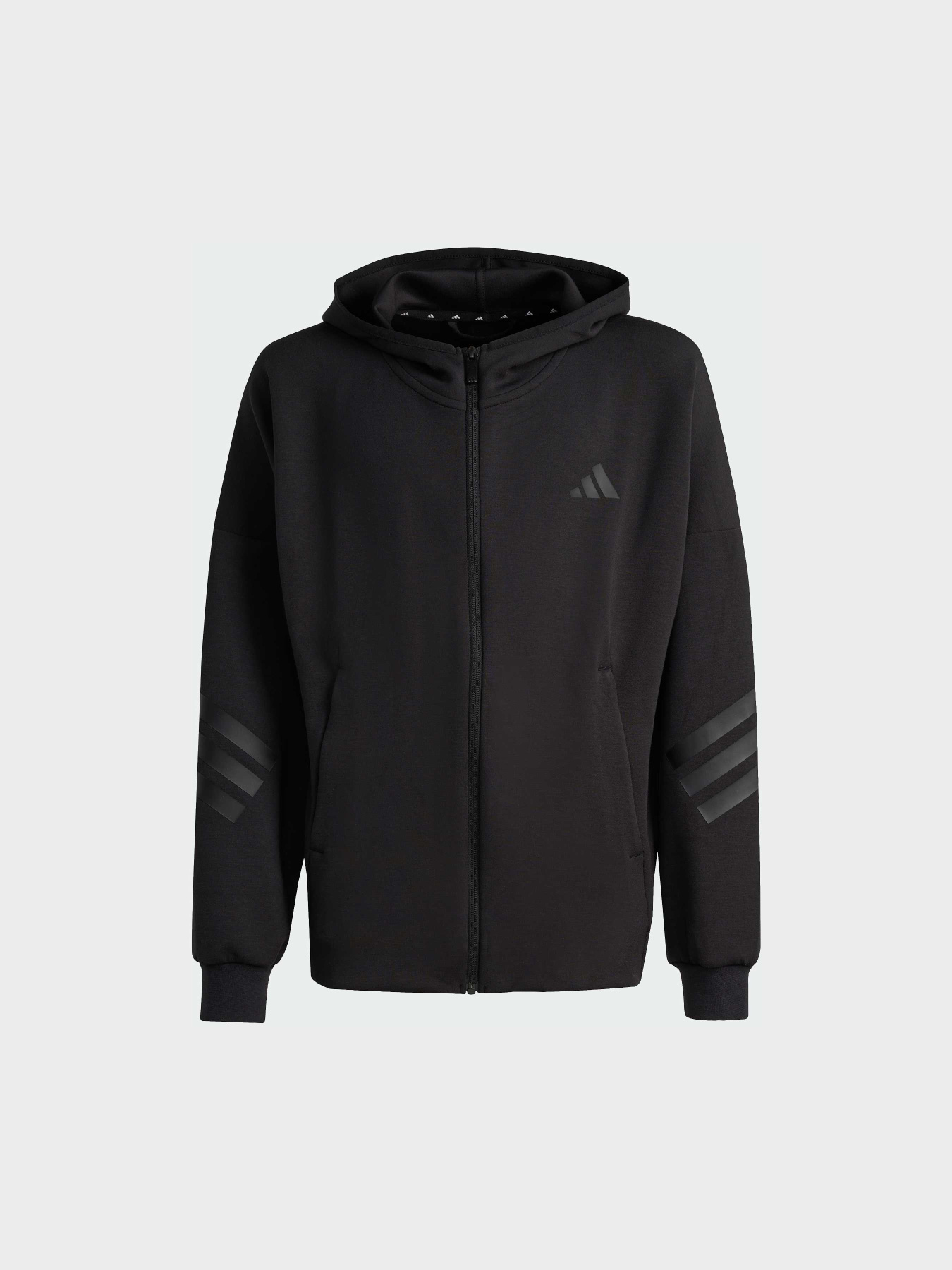 Толстовка FUTURE ICONS 3 STRIPES FULL ZIP модель KS2577 Фото